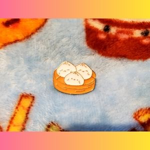 Dumpling Family Enamel Pin